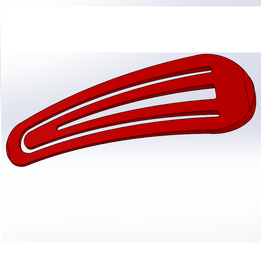 Free STL file Hair clip 💇・3D printing template to download・Cults